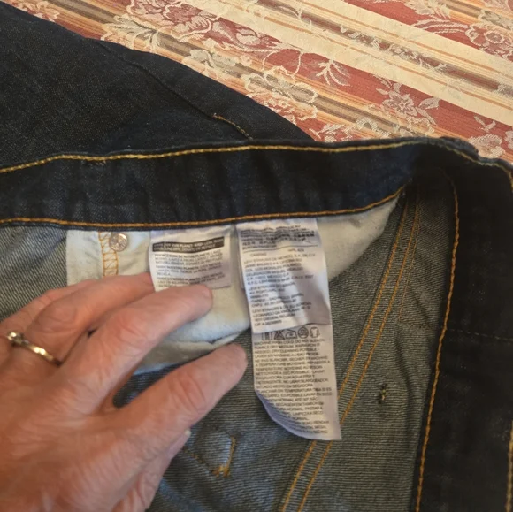 Levi's Men's Relaxed Jeans - Dark Blue - Picture 3 of 6